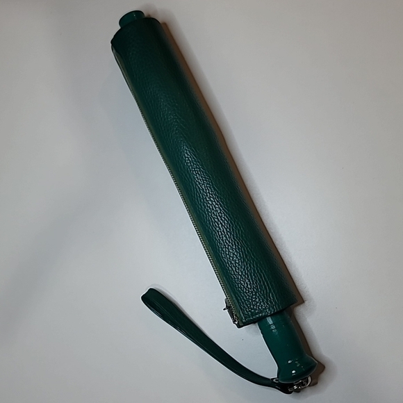 RARE* Vintage*  KNIRPS Printed Leather Pouch Case 35" umbrella - Picture 11 of 12